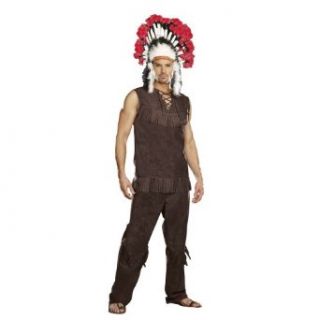 Mens Chief Long Arrow Indian Costume Clothing