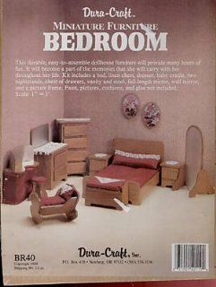 Dura Craft BEDROOM Miniature Furniture    New Sealed  Other Products  
