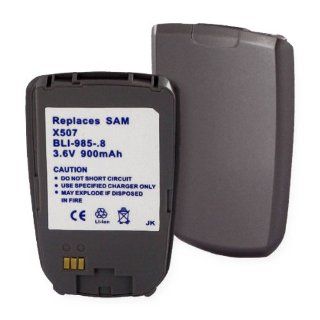Samsung SGHX507 Replacement Cellular Battery Electronics