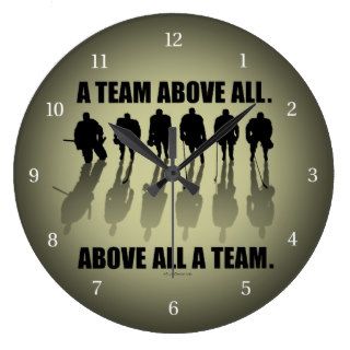 Team Above All Wall Clocks