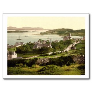 Killybegs Village, Donegal, Ireland, 19th century Postcard