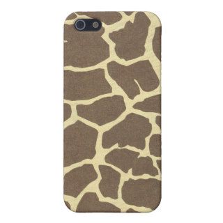 Giraffe print iPhone 5 case