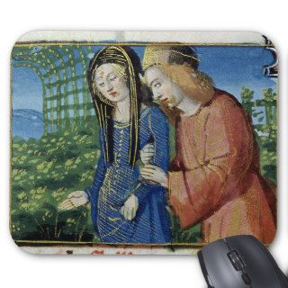 May Courting Couple Mousepad