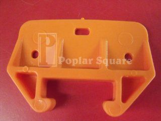 Drawer Backplate Plastic Guide #508 Orange 10/pkg   Cabinet And Furniture Drawer Slides  