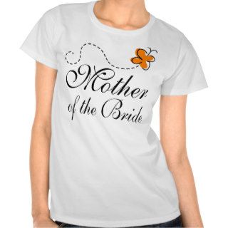 Orange Mother Of The Bride Shirts