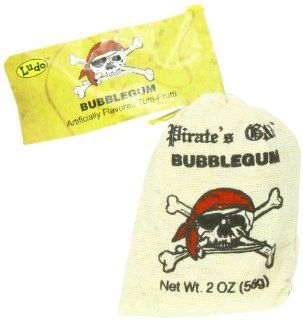 Ludo Bubble Gum, Pirate's Gold, 2 Ounce (Pack of 24)  Chewing Gum  Grocery & Gourmet Food