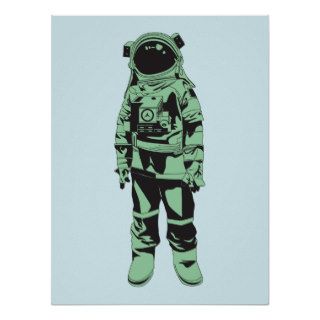 Vintage astronaut Poster