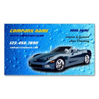 Auto Detailing Business Card