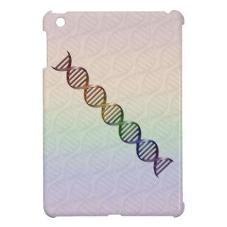 LGBT Pride Rainbow DNA iPad Mini Cover
