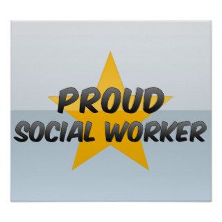 Proud Social Worker Print