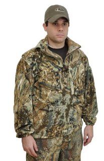 Drake Waterfowl MST BreathLite Fleece Pullover   Mossy Oak Duck Blind   Small  Camouflage Hunting Apparel  Sports & Outdoors