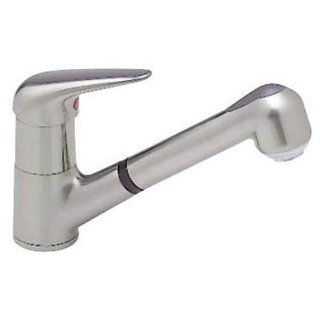 Blanco 157 076 ST Advance Pull Out Spray Kitchen Faucet, Satin Nickel Finish   Touch On Kitchen Sink Faucets  
