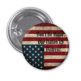 Nation In Distress Button