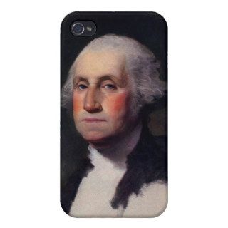 George Washington Portrait 1 iPhone 4 Cases