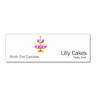 Cupcake Display Business Card Templates
