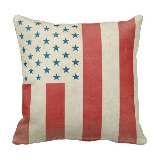 Vintage American Civil Flag Pillows
