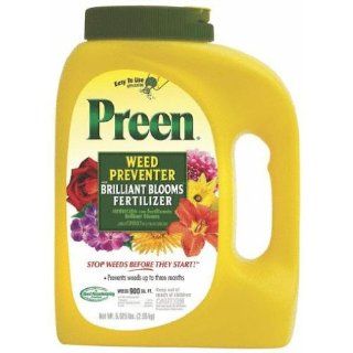 Preen Weed Preventer with Brilliant Bloom Fertilizer 2163862, 5.625 lbs. (Discontinued by Manufacturer)  Weed Killers  Patio, Lawn & Garden