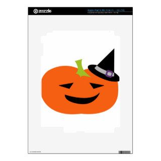 cute halloween pumpkin iPad 3 decal