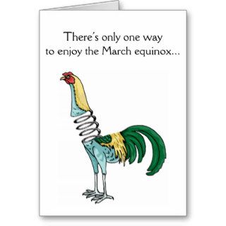 Spring Equinox Most Fowl Cards