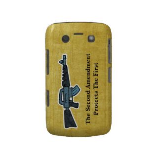 Second Amendment Right To Bear Arms Rifle Art Case Mate Blackberry Case
