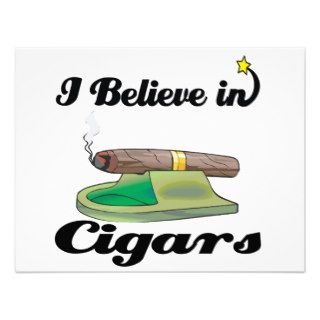 i believe in cigars custom invite