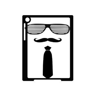 Mustache With Shutter Shades And Black Tie Apple iPad Mini Tablet Case Fits Apple iPad Mini Tablet Computers & Accessories