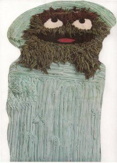 Wilton Oscar the Grouch in Trash Can Cake Pan (502 7512, 1977) Jim Henson Sesame St. Muppets Kitchen & Dining