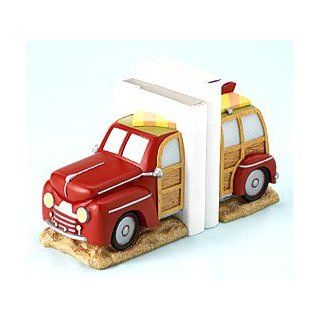 Woody Car Bookends     Decorative Bookends