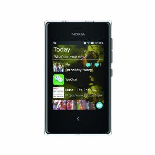 Nokia Asha 503 Unlocked GSM 3G Phone with 3" Touchscreen and 5MP Camera   Black Cell Phones & Accessories