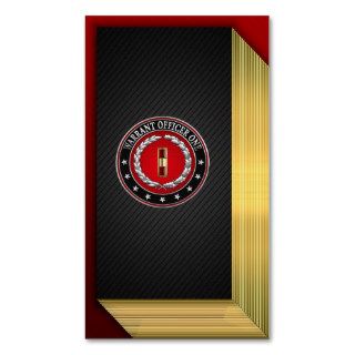 [154] Warrant Officer One (WO 1) Business Card
