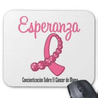 Esperanza Liston Rosa   Cancer de Mama Mouse Pads