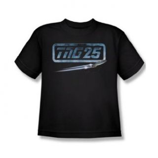 Star Trek   Youth Tng 25 Enterprise T Shirt In Black Clothing