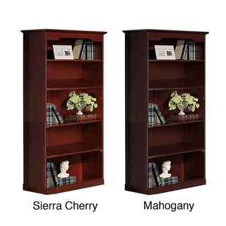 Mayline Toscana Series 5 shelf Bookcase Mayline Book & Display Cases