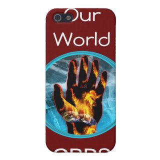 CRPS "Our World" Blazing Hand I phone Case iPhone 5 Covers