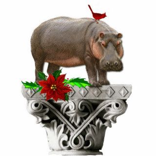 I Want A Hippopotamus For Christmas Photo Cutouts