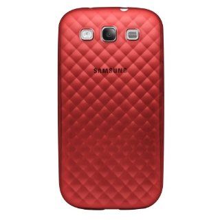 Katinkas 506 Soft Cover for Samsung Galaxy S3   Water Cube   1 Pack   Retail Packaging   Red Cell Phones & Accessories