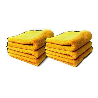 Chemical Guys MIC_506_12   Professional Grade Premium Microfiber Towels, Gold 16" x 16" (Pack of 12) Automotive
