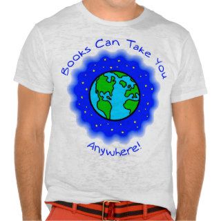 Books Can Take You Mens Fitted Burnout T Shirts