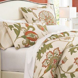 Crewel Bedding Giverny Sweet Pine Duvet Cover Cotton Duck (92X94)   Duvet Cover Sets