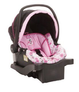 Disney Comfy Carry Elite Plus Infant Car Seat, Floral Minnie  Rear Facing Child Safety Car Seats  Baby