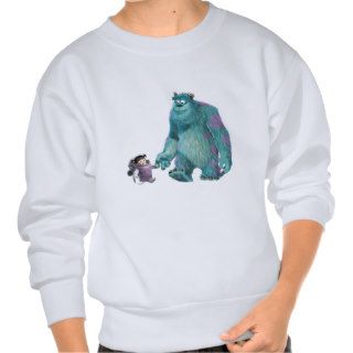Monster's, Inc. Boo in costume with Sulley Disney Pull Over Sweatshirts