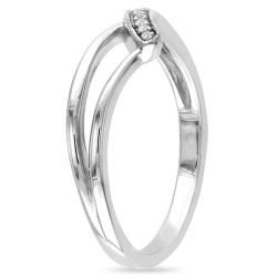 Miadora Sterling Silver Diamond Accent Ring Miadora Diamond Rings