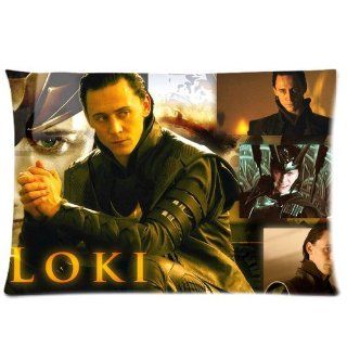 Custom Tom Hiddleston The Avengers Loki Laufeyson Pillowcase Standard Size 20*30 Inch(Approximate 50*76 cm) Design Cotton Pillow Case  