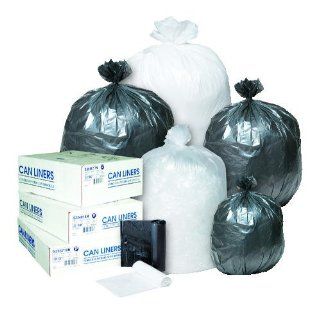 High Density Garbage Can Liner, 30 X 37, Natural, 16 Mic Kitchen & Dining