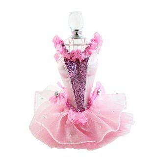 Ballet Series Perfume Bottle Pink 4.5"x5"  Refillable Cosmetic Containers  Beauty