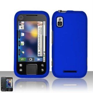 Rubberized Blue for MOTOROLA Motorola Flipside MB508 Cell Phones & Accessories