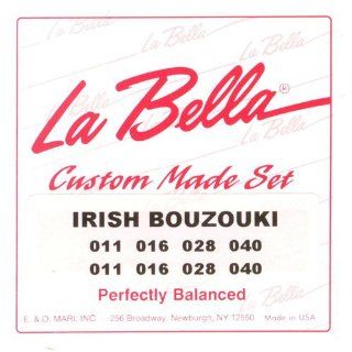 La Bella Irish Bouzouki Metal 8 String, IBZ508 Musical Instruments