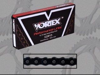 Vortex 525RV3 Chain   120 Links , Chain Length 120, Chain Type 525, Chain Application Offroad 525RV3 120 Automotive