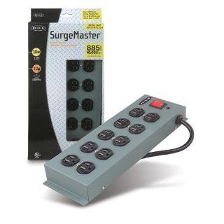 Belkin SurgeMaster 10 Outlet Surge Protector with Metal Case, 885 Jou
