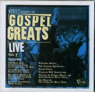 Verity Presents the Gospel Greats Live Vol. 2 Music